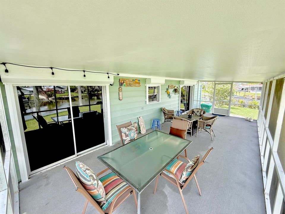 Outdoor living space