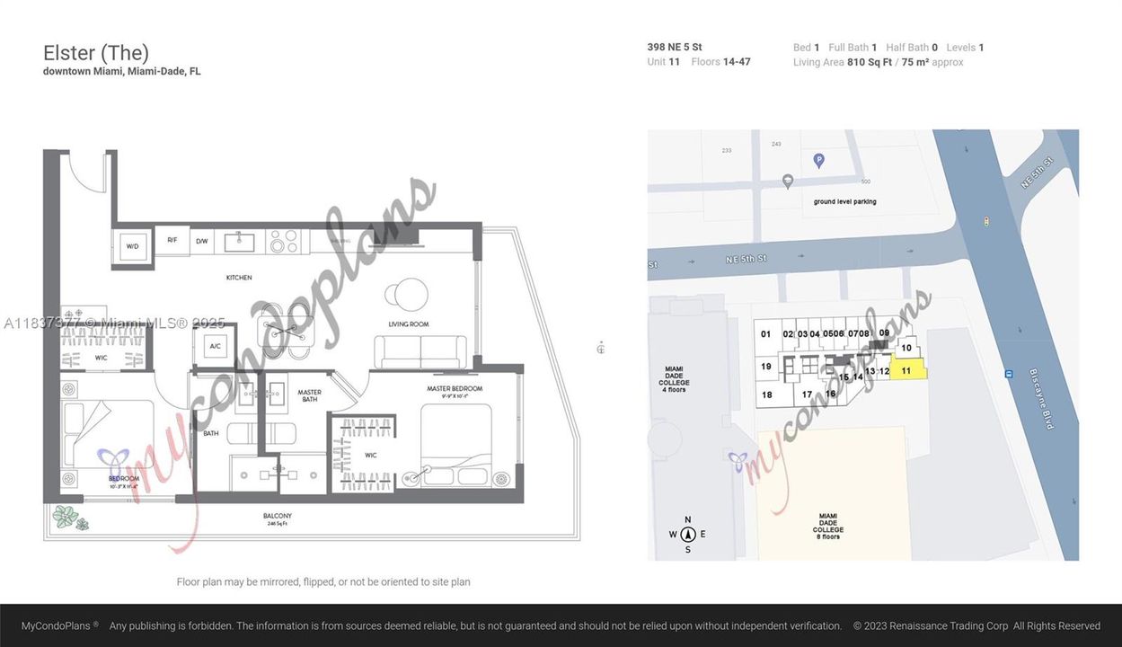 待售: $1,399,000 (2 贝兹, 2 浴室, 818 平方英尺)