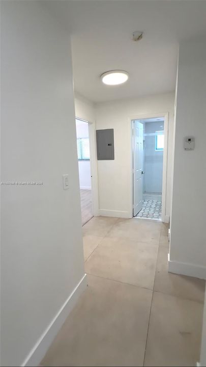 Hallway to bedrooms/bathrooms