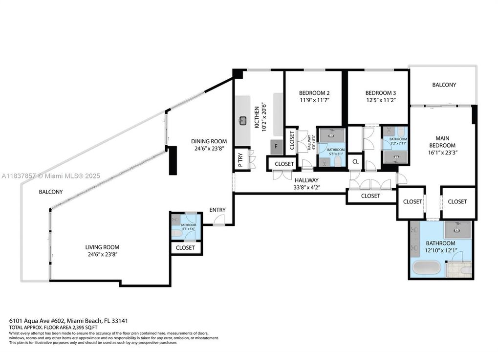 For Sale: $3,600,000 (3 beds, 3 baths, 2395 Square Feet)