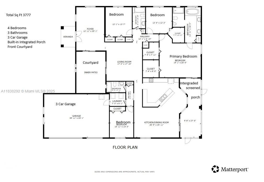 Под контрактом: $895,000 (4 спален, 3 ванн, 2774 Квадратных фут)
