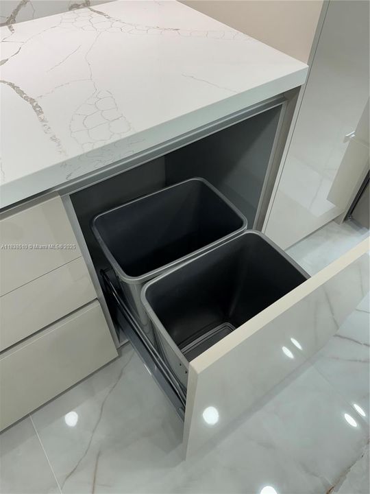 Waste and recycling bins