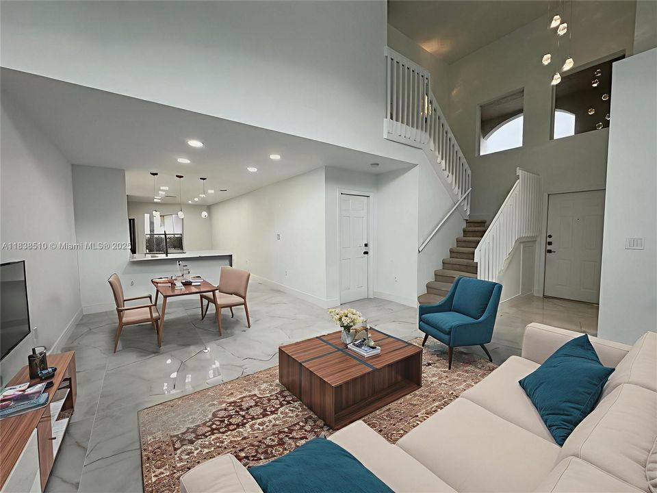 with virtual staging