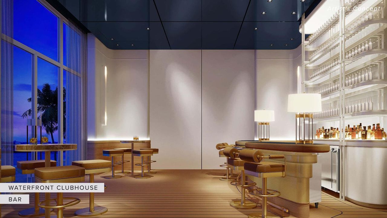 Waterfront Clubhouse Bar