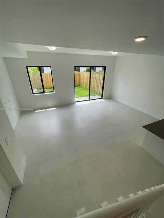 Family/Dining Room stairway view