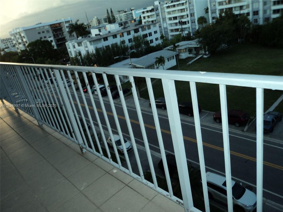 Large Balcony Over 23 Feet Long