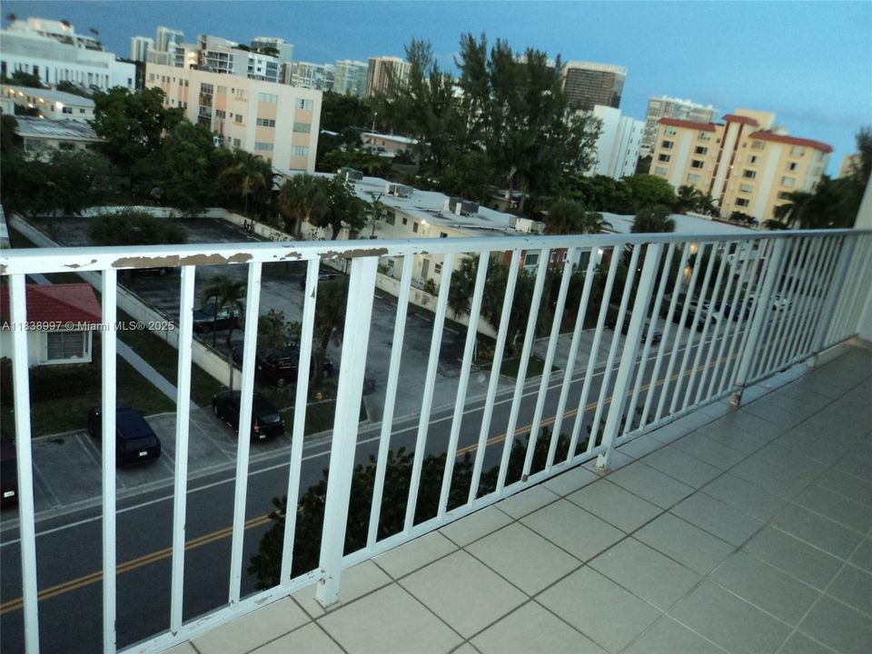 Large Balcony Over 23 Feet Long