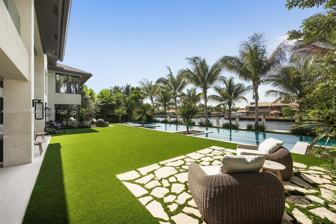 Outdoor sitting area