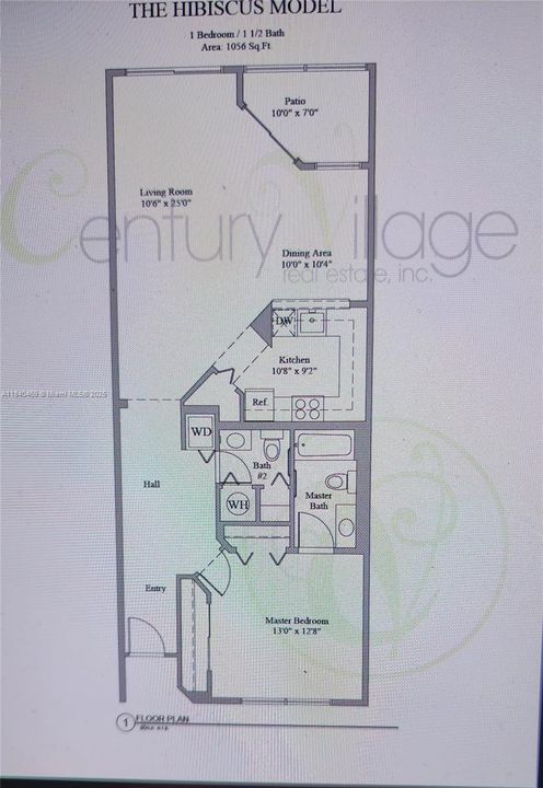 Vendido Recientemente: $140,000 (1 camas, 1 baños, 1056 Pies cuadrados)