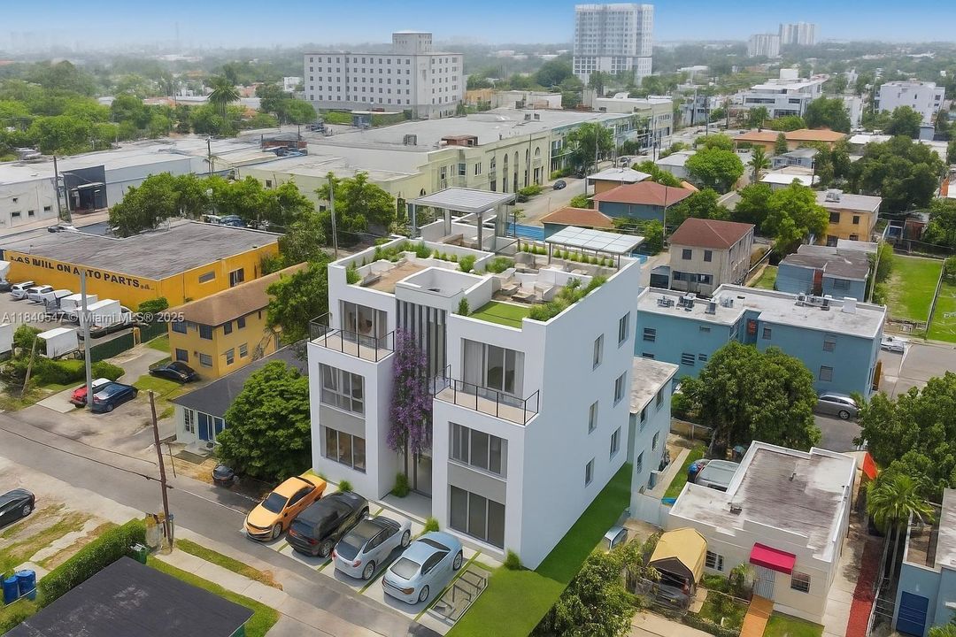 Rendering on the vacant lot for perspective