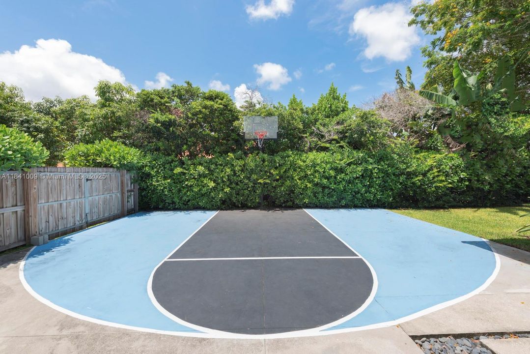 ½ basketball court