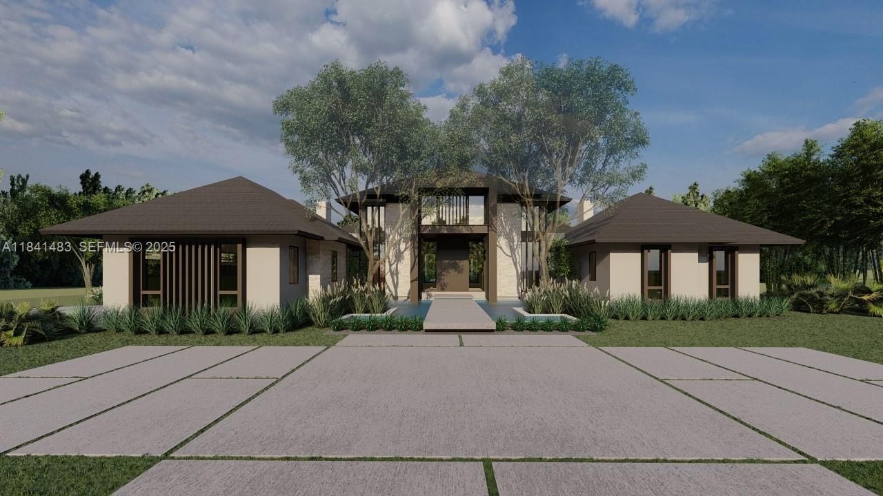 Architectural Design by Hamed Rodriguez- rendering is a stunning design option for this lot. (1)