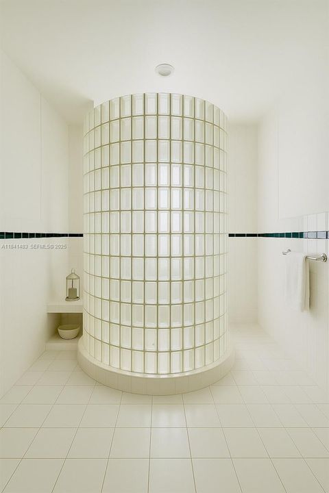 AI generated- master bath, showing renovation