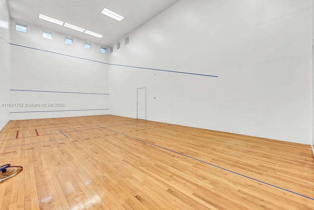 Indoor Racquetball Court