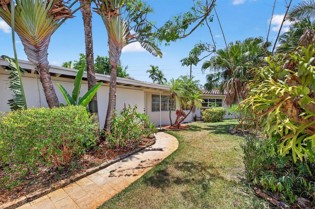 Front entrance to Home