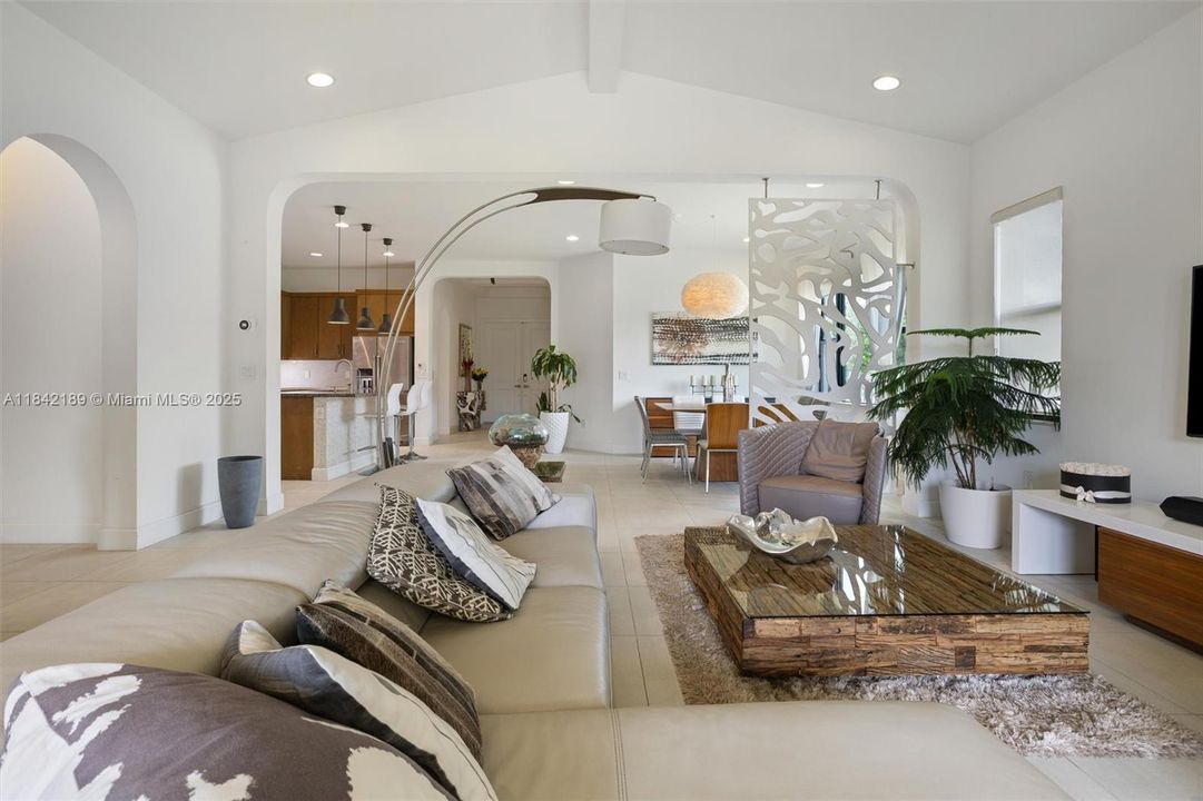 Long View of Living Area