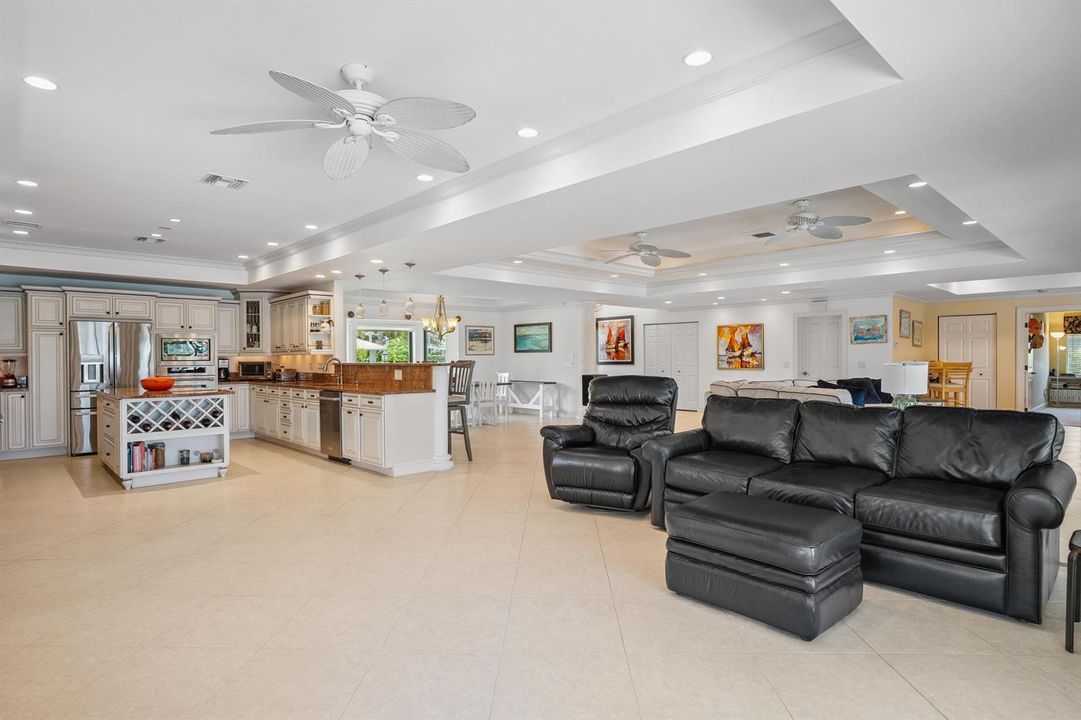 Living Area off Kitchen