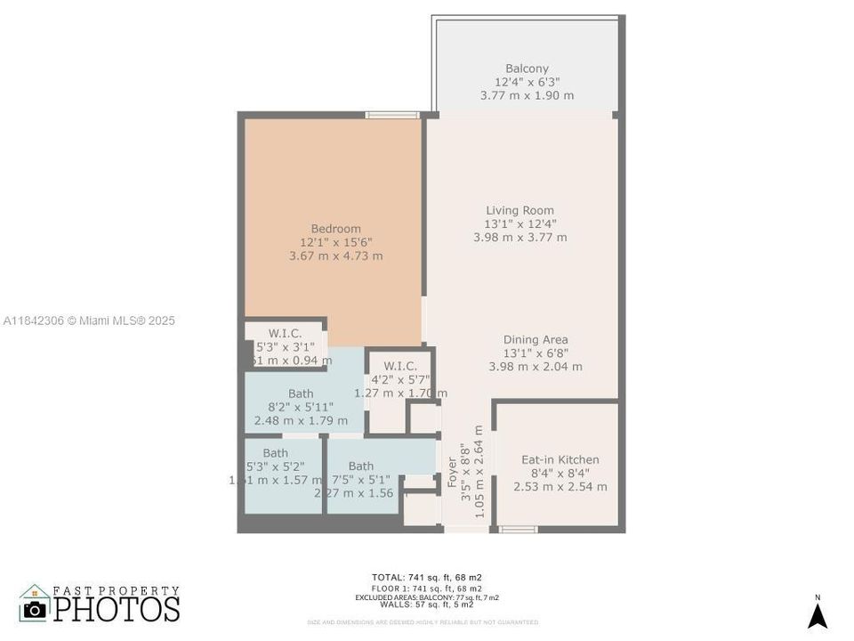 A bright and spacious home