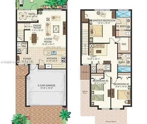 For Rent: $2,500 (3 beds, 2 baths, 2204 Square Feet)