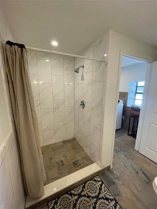 Bathroom off Laundry & Tack Room