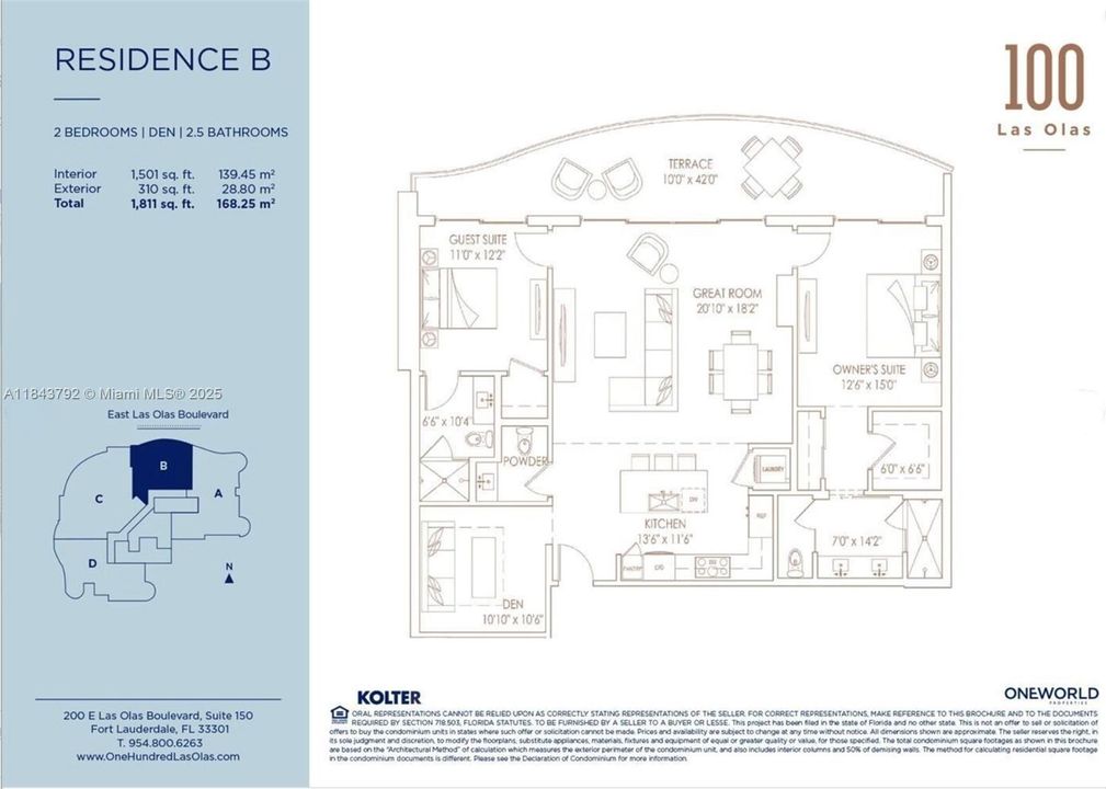 En Venta: $1,695,000 (2 camas, 2 baños, 1501 Pies cuadrados)