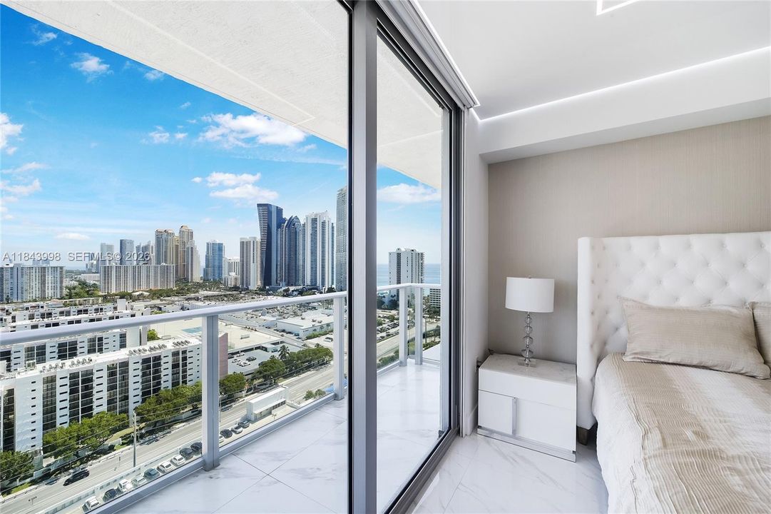 view from the Master bedroom