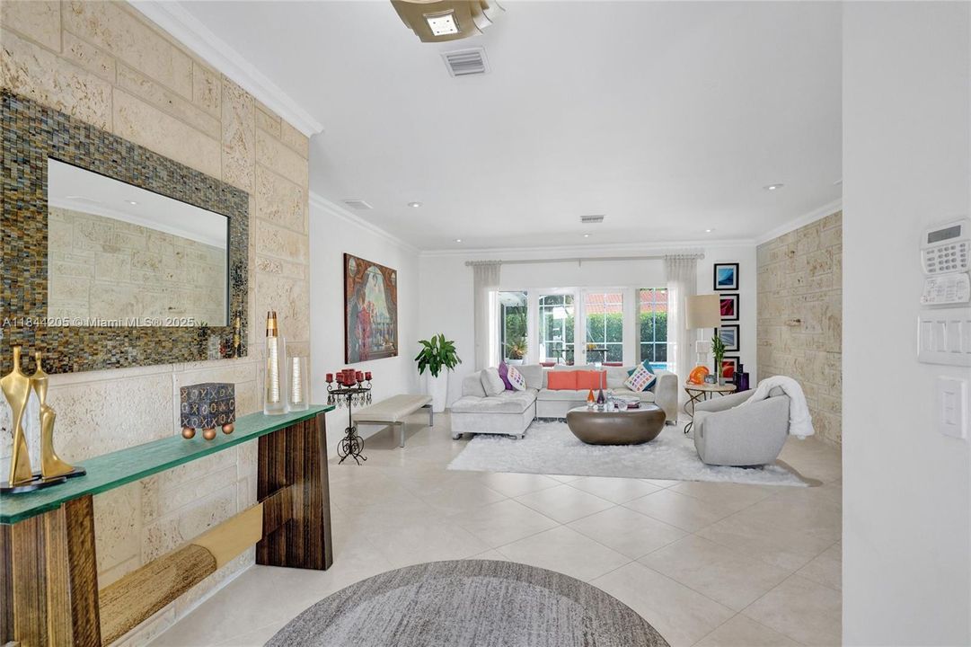 Entry way into the home