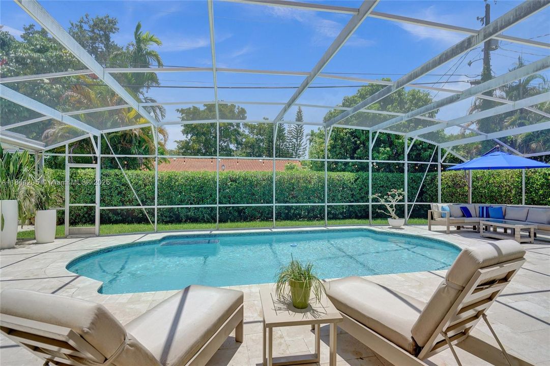 Surrounded by gorgeous oak trees