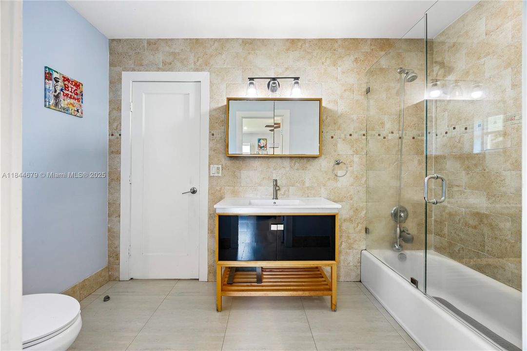 Jack and Jill bathroom