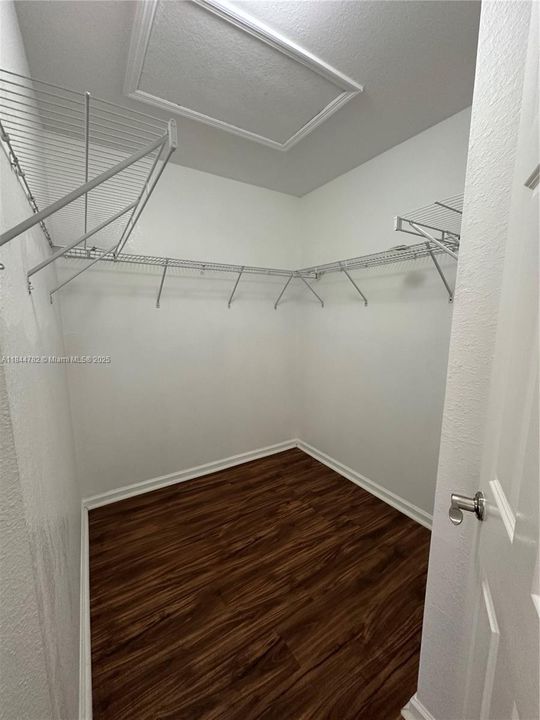 Primary Walk In Closet