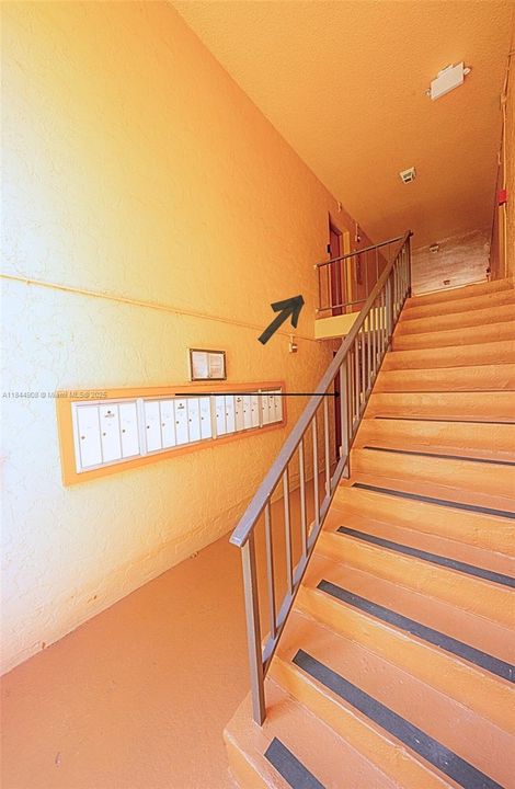 Unit right next to the top of the stairs