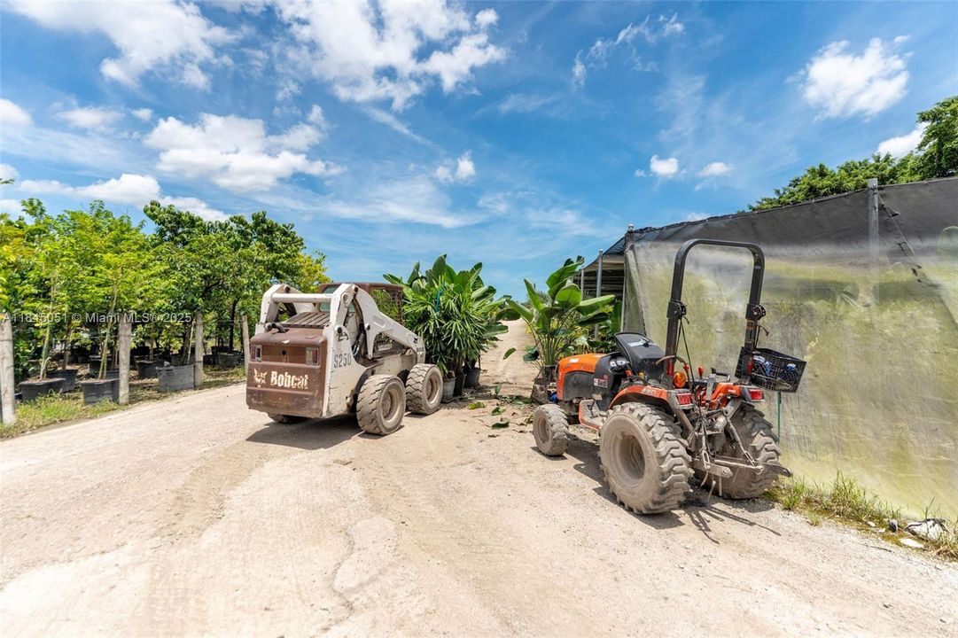 MORE EQUIPMENT SOLD WITH THE PROPERTY.