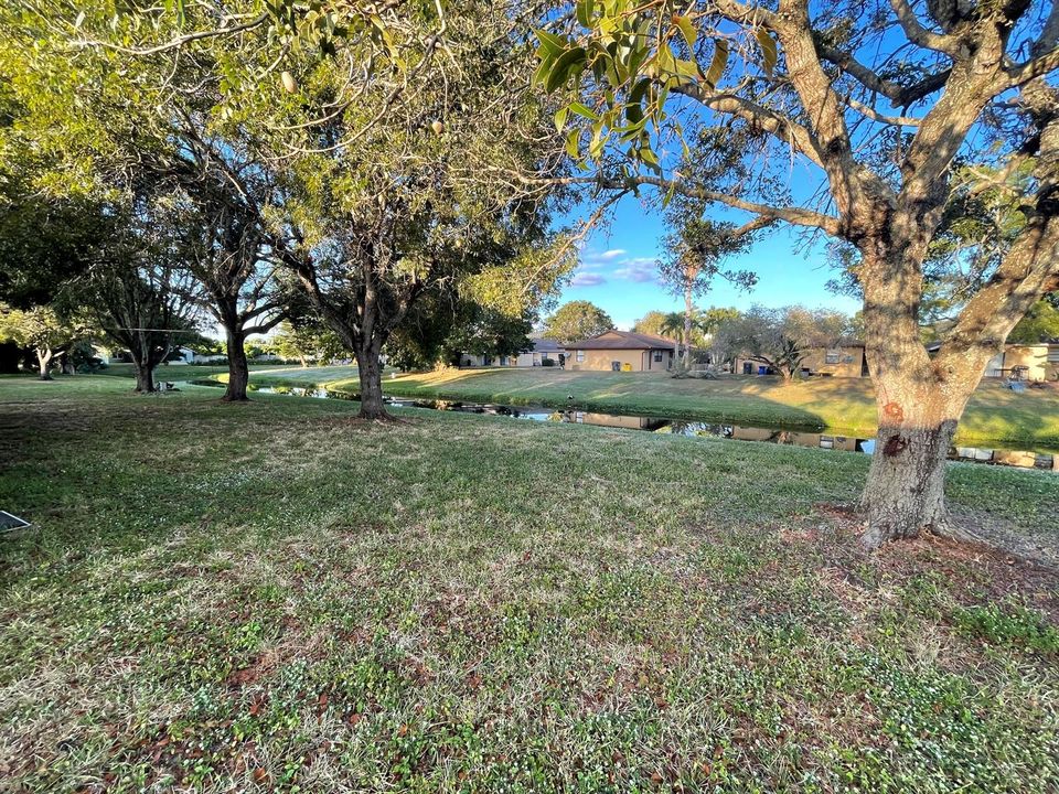 Backyard/Canal