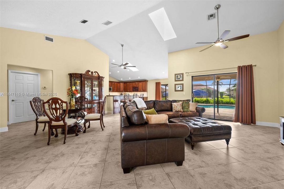 Entertain effortlessly with indoor-outdoor flow from living to lanai.