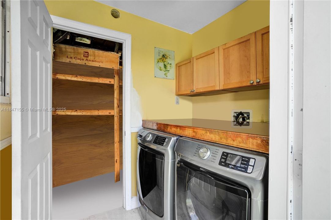 Laundry/Storage Digitally Cleaned