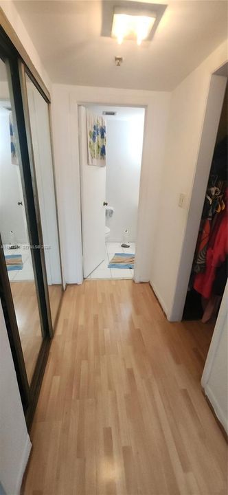 bedroom closets Walkin to the right as per other photo and another closet  to the left