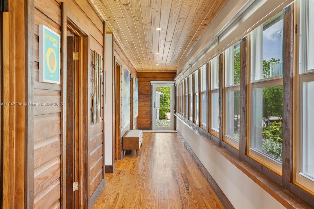 Hallway towards front door
