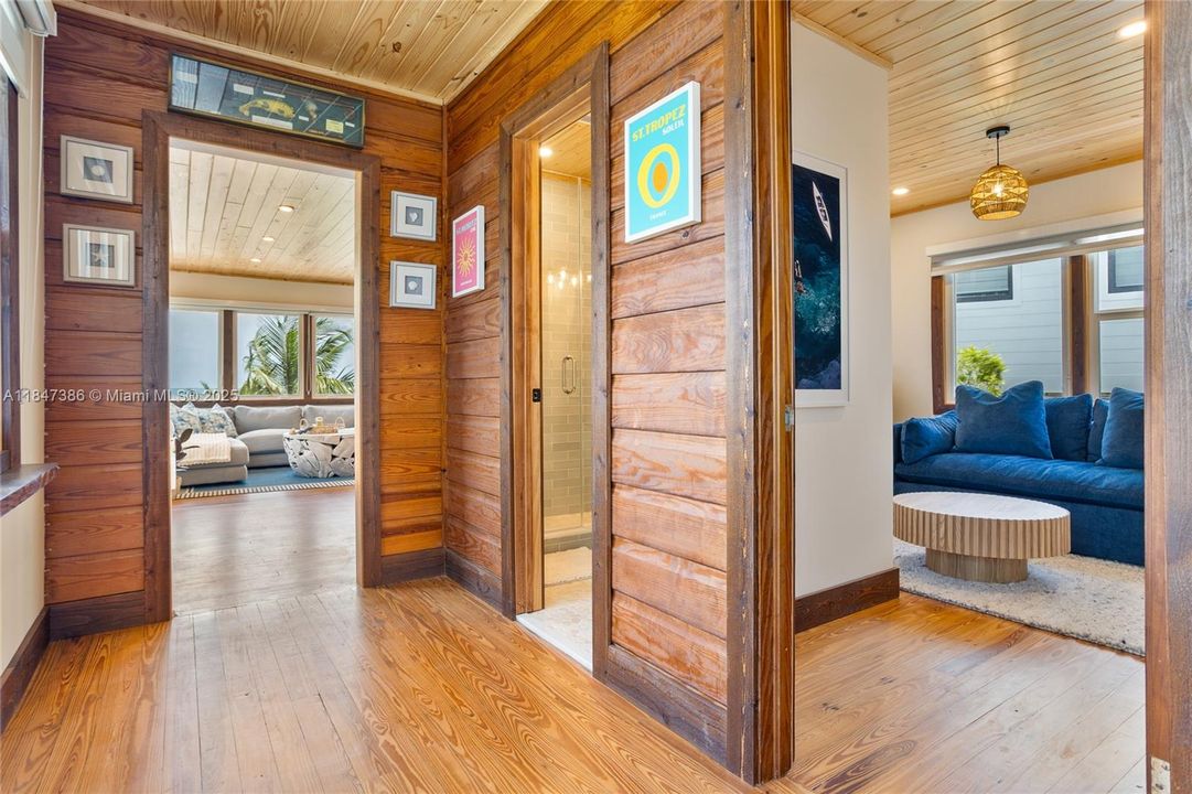 Hallway towards Living Room