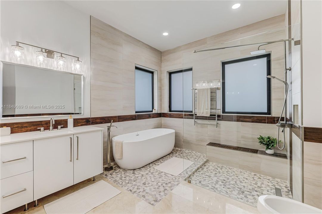 Master Bathroom Hers