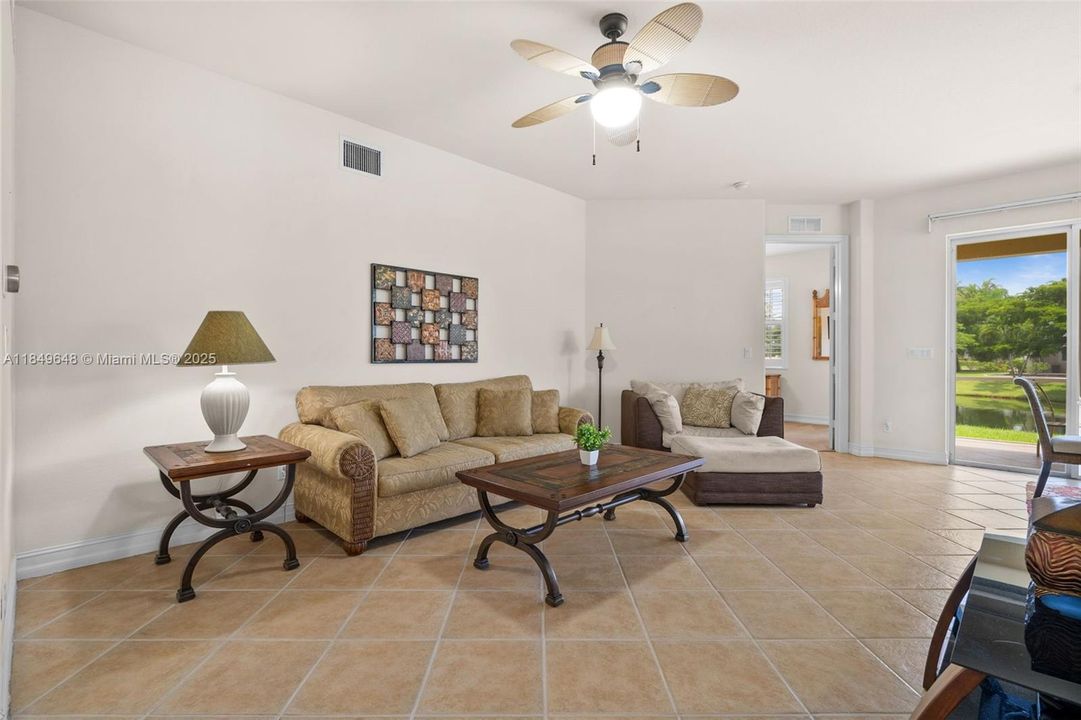 Spacious Living Room