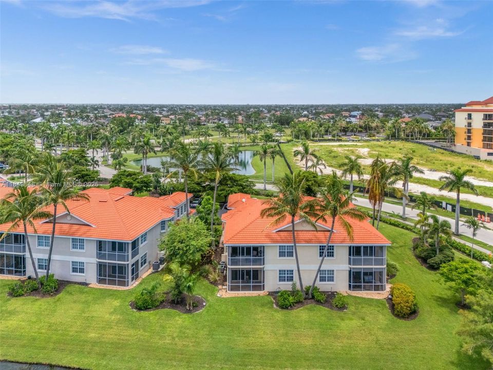 Aerial View of the back