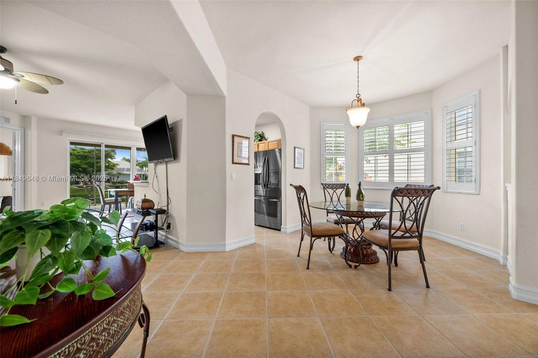 From the entry toward the dining room