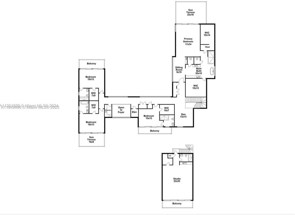 2nd Floor Floor Plan