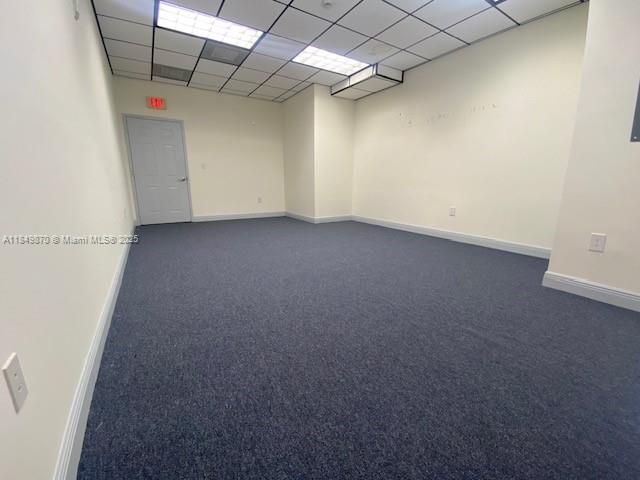 view from the window to door entry