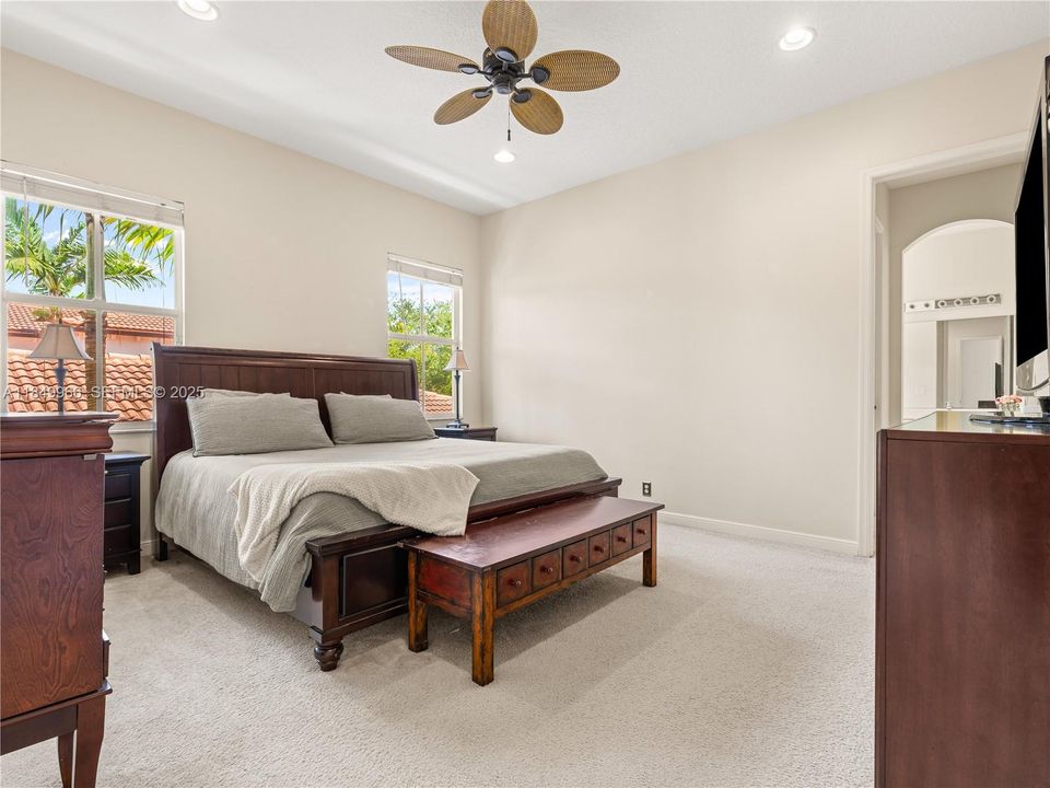 Master bedroom upstairs