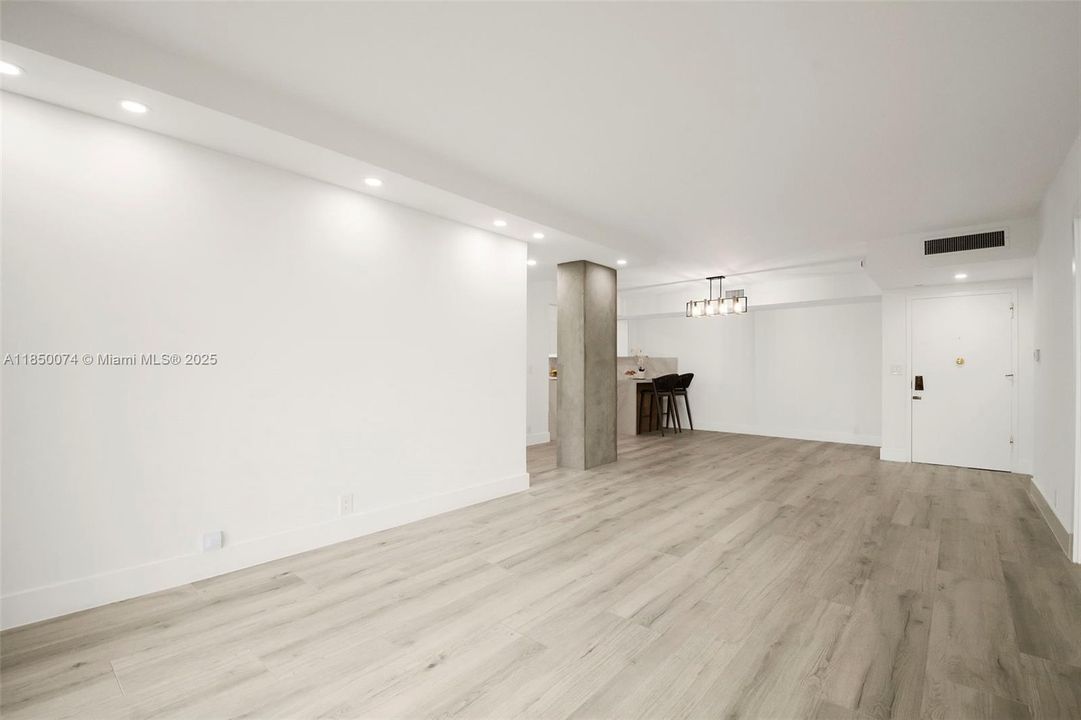 Beautifully renovated condo apartment. Spacious open layout  with abundant natural light.
