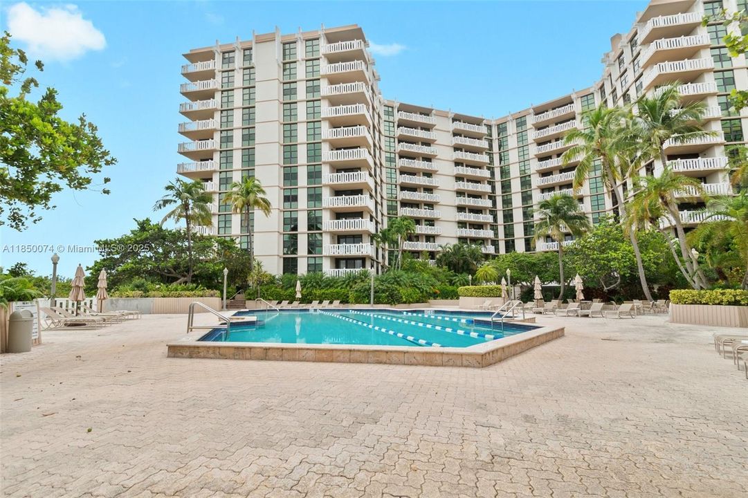Community offers endless amenities including this lap swimming pool.