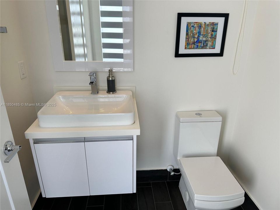 Rooftop Half Bathroom