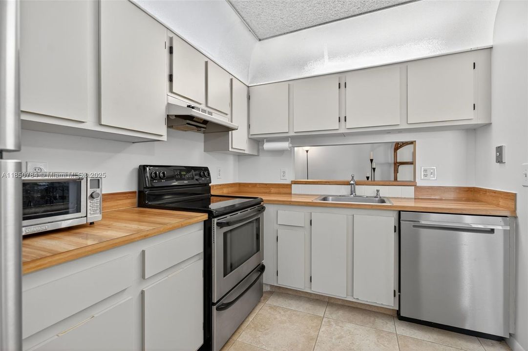 Stainless steel appliances