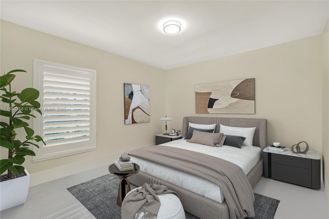 Bedroom with Jack & Jill Bathroom